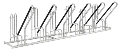 Produktbild von Fahrradständer mit Anlehnbügel 4706 XBF | 6 Räder einseitig | B3000mm