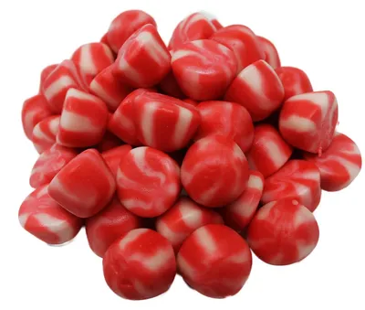 Produktbild Fruchtgummi Jelly Tops Strawberry Erdbeer Sahne Creme Küsse Halal 175g