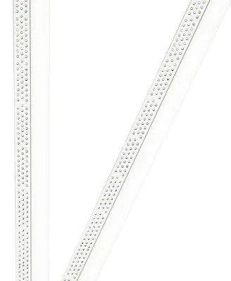 Produktbild von ProfileXXL PVC Eckwinkel, Eckprofil, Rund, Kantenschutz Trockenbau 2,5m Weiß 55x23mm Profile aus hart PVC, für Innenbau Trockenbau