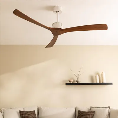 Produktbild von WIND LARGE - Leiser Deckenventilator 40W Ø152 cm 100% Holz