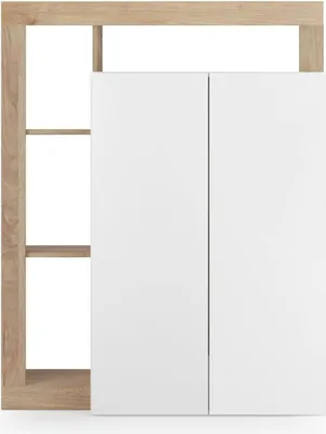 Zdjęcie produktu dla Szafka na buty na 20 par, wys. 139 cm - HAMBURG