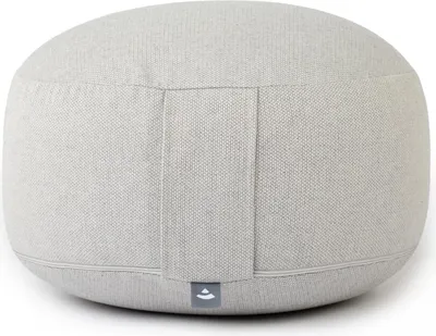 Produktbild von RONDO Meditationskissen CLASSIC dobby grau | Dinkelhülsen