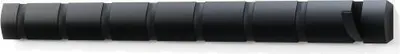 Produktbild von Umbra Garderobenleiste Flip, Hakenleiste mit 8 Haken, Eschenholz, Schwarz, 318858-040