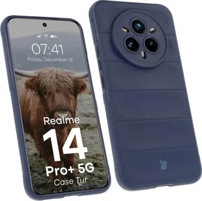 Produktbild von Bizon Case Tur Panzerhülle für Realme 14 Pro Plus 5G, Marineblau