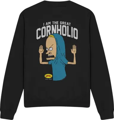 Produktbild von Beavis & Butthead - "Cornholio" Sweatshirt für Herren/Damen Uni TV12577 (XL) (Schwarz)