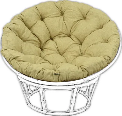 Produktbild von AMPO Sitzkissen Papasan Rattan Kissen Auflage für Hängesessel Hängeei Schaukel 130 cm