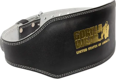 Produktbild von Gorilla Wear Vollleder-Halftergürtel mit Polsterung - L/XL