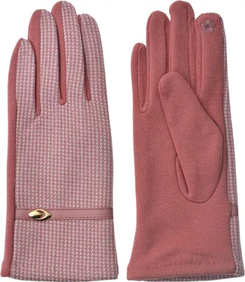 Produktbild von Clayre & Eef Winterhandschuhe 8x24 cm Rosa Polyester