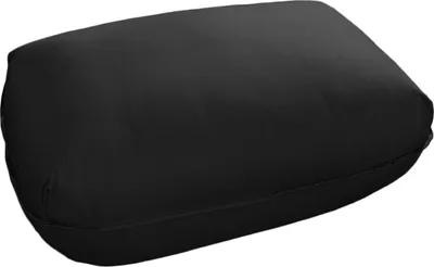 Produktbild von KAWOLA Hocker DAVITO Megahocker Polsterhocker Leder schwarz