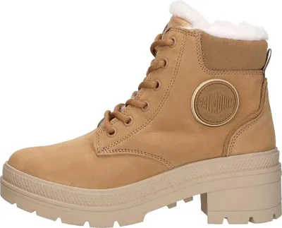 Image de Palladium Pallarise NBK L  Veterschoenen Hak - Cognac - Maat 39