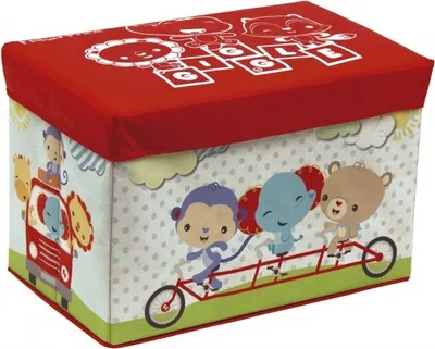 Produktbild von Aufbewahrungsbox Tierdruck 49 cm