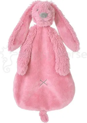 Produktbild von Happy Horse Schmusetuch Kaninchen Richie dunkelrosa - Baby Geschenk