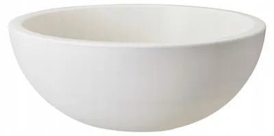 Produktbild von Kunststoff-Übertopf 40 cm, rund, weiß, Pflanzschale für Garten, Balkon und Terrasse