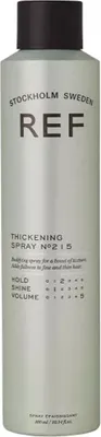 Produktbild von REF Thickening, Haarspray, Frauen, normales Haar, 300 ml, Volumengebend, Aqua, Dimethyl Ether, Alcohol Denat., VP/VA Copolymer, PVP, Polyquaternium-11, Acrylates...