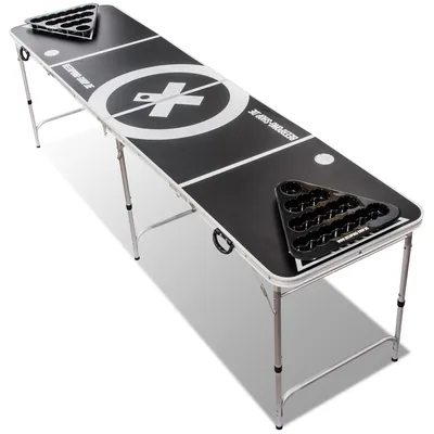 Produktbild von BeerCup Baseliner, súprava so stolom na beer pong, audio, držadlá, držiak na loptičky, 6 loptičiek