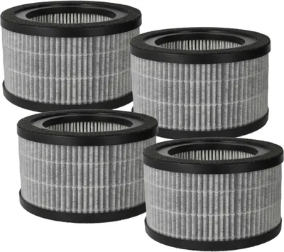 Produktbild von vhbw 4x Luftilter kompatibel mit Beurer LR 220 Luftreiniger - Kombifilter Vorfilter + HEPA + Aktivkohle