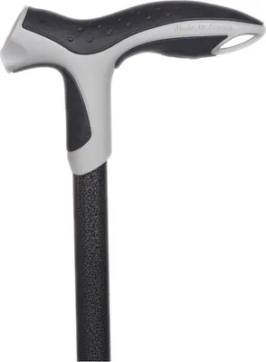 Produktbild von Gehstock Soft Step 14-fa. verstellb. Spazierstock Wanderstock Gehhilfe FDI Alu, weiß