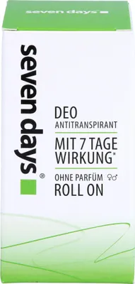 Obrázek produktu pro sedm dní Das Antitranspirant Roller, 50 ml Roll-On