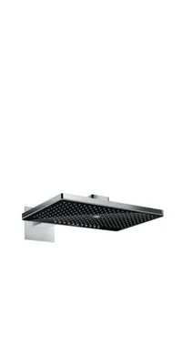 Produktbild von hansgrohe Kopfbrause 460 3jet RAINMAKER SELECT 460 x 300 mm schwarz/chrom