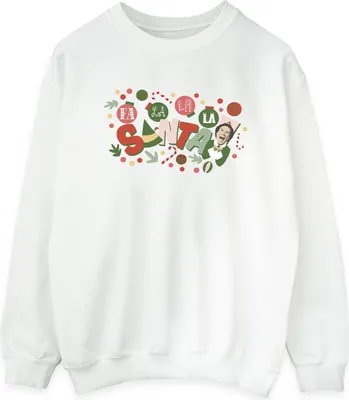 Produktbild von Elf - "Fa La La" Sweatshirt für Damen BI16721 (L) (Weiß)