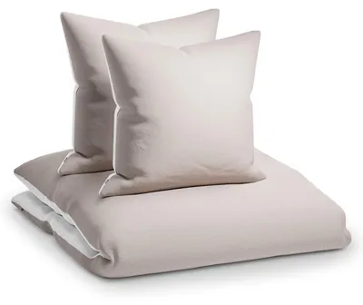Produktbild von sleepwise Bettwäsche 140x200 Sommer Bettwäsche 2tlg- , Traumhaft Weich, Atmungsaktiv, Bügelfrei & Knitterfrei - Bettbezug Set aus weicher Mikrofaser mit 65x65cm Kissenbezug, Grau