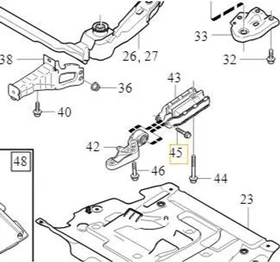 Obrázek produktu pro VOLVO šroub M12x70mm originální OE
