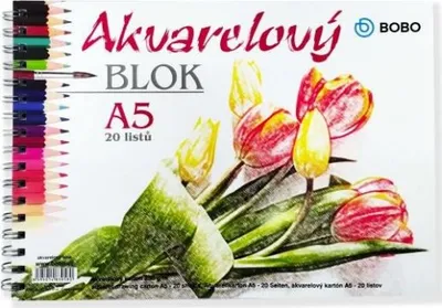Obrázek produktu pro Akvarelový blok A5 20 listů