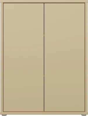 Produktbild von Kommode >ALICE SPRINGS< in Buttergelb - 74,5x99,1x41,5cm (BxHxT)