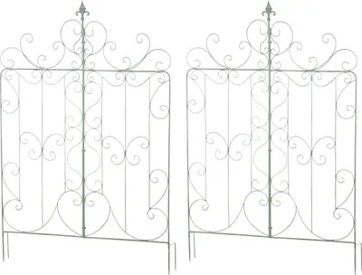 Produktbild von 2-teiliges Set Kletterpflanzen – Gartendekoration – einfache Montage