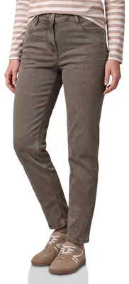 Imagen del producto de Pantalones vaqueros de cintura alta y corte recto de la marca Cecil Damen, con corte holgado