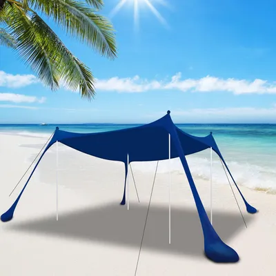 Produktbild von TolleTour Event Pavillon Strandmuschel Hochwertigem Festzelz UV-Schutz 3x3x2m Eventzelt