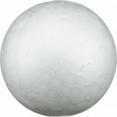 Image de Boule de Noël B-6 polystyrène 6cm (paquet de 12)