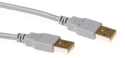 Productafbeelding van ACT SB2502, 2 meter, USB A, USB A, Mannelijk/mannelijk, Slonivoinová