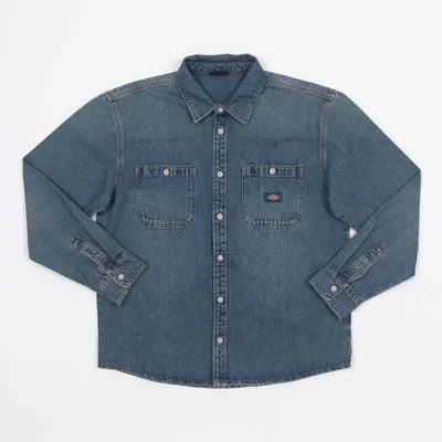 Image de DICKIES - Chemise Mechanic en denim pour homme  - Taille M
