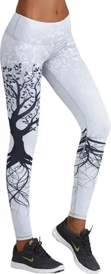 Zdjęcie produktu dla Modne Legginsy Damskie TR-24828 - Białe / M KP24828