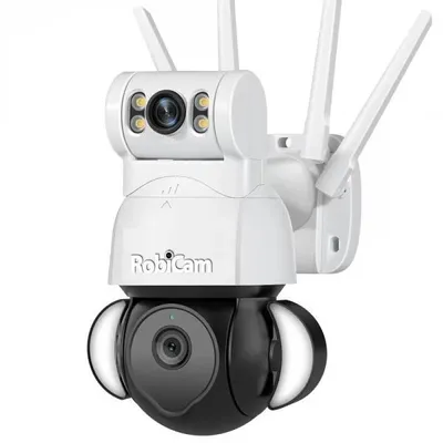Obrázok produktu pre Dvojitá kamera RobiCam, 2 MP, vonkajšia, vodotesná, otočná o 360°