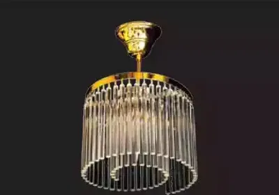 Immagine prodotto di Lampadario soggiorno soffitto lampada lampadario oro nuovo