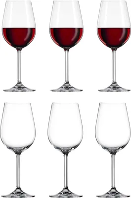 Image de Bohemia Cristal 102-03001 Clara Verre à vin 420ml (6 pièces)