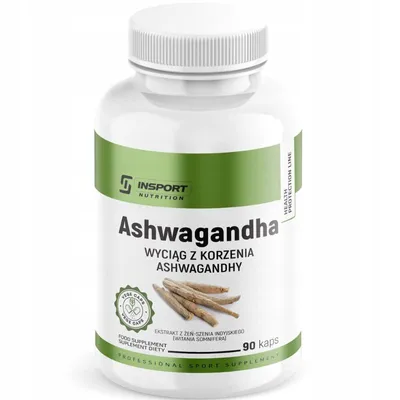 Produktbild von Ashwagandha 666 mg 90 Kapseln INSPORT