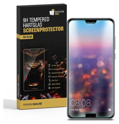 Produktbild von 2x 9H Hartglas für Huawei Honor 10 Panzerfolie Displayschutz Schutzglas HD KLAR Panzerglas Schutzfolie