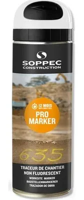 Produktbild von SOPPEC Markierfarbe ProMarker, weiß, 500 ml