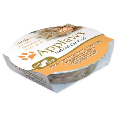 Obrázok produktu pre Applaws Cat Šťavnaté kuracie prsia a kačica 60g