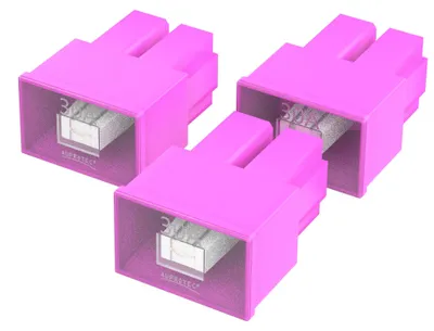 Productafbeelding van AUPROTEC PAL AS blokkering, female, OTO AS, Japan, 20A - 60A, keuze: 30A Ampère, roze, 3 stuks