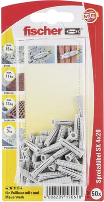 Produktbild von Spreizdübel SX 4x20 K 50