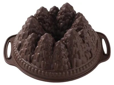 Produktbild von Vulkanwald-Gebäckform, Silikon-Kuchenform, flexible Backform für selbstgemachte Kuchen, Schokolade, antihaftbeschichtet, hitzebeständig, leicht zu entformen