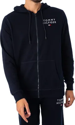 Produktbild von Tommy Hilfiger 8720643761565, Erwachsener, Männlich, Kapuzenpullover, Navy, Blau, Langärmlig, Navy Blue