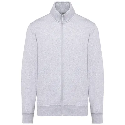 Produktbild von Kariban Herren Fleece Jacke Übergangsjacke Fleecejacke Sweatshirt, Größe:3XL, Farbe:Oxford Grey