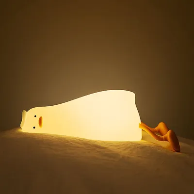 Zdjęcie produktu dla Forever Light lampka nocna dla dzieci Przyjazna dzieciom, ładowalna lampka nocna dla dzieci w kształcie kaczki