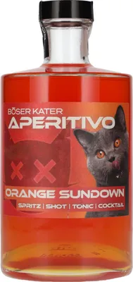 Image de BÖSER KATER Aperitivo Orange Sundown 15% Vol. 0,5l