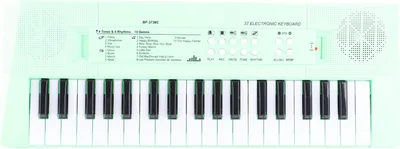 Image de BF?3738 Clavier musical Piano électrique à 37 touches pour débutants Instrument d'éducationVert